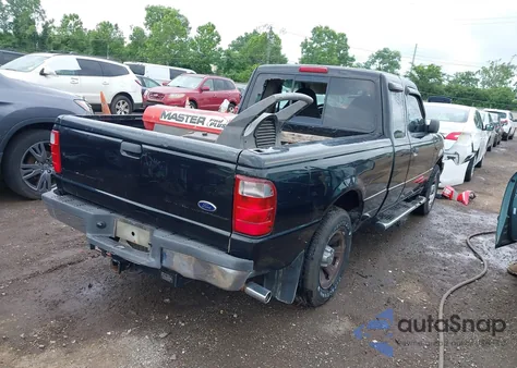 2003 Ford Ranger Xlt из США, поврежденный, VIN 1FTYR44E33PA97583